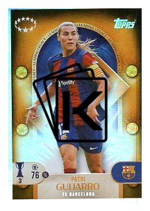 2025-26 Topps Champions League  Leading Legacies 277 Patri Guijarro (FC Barcelona)