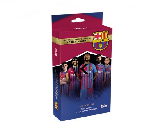 2021-22 Topps FC Barcelona set Box