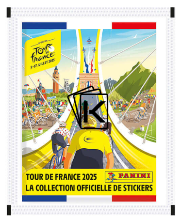 2025 Panini Tour de France Box samolepek (36 balíčků)
