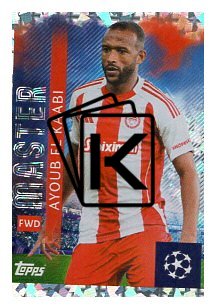 2025-26 Topps Champions League   Olympiacos 332 Ayoub El Kaabi - Master