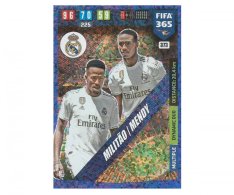 Fotbalová kartička Panini FIFA 365 – 2020 Multiple 373  Militao Mendy Real Madrid CF