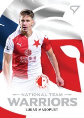 fotbalová kartička SportZoo 2020-21 Fortuna Liga Serie 2 National Team Warriors WR07 Lukáš Masopust  SK Slavia Praha