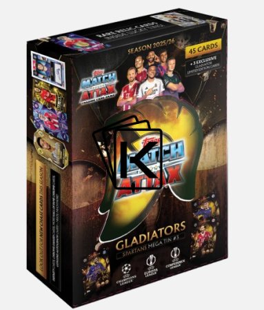 2025-26 Topps Match Attax UEFA Club Competitions Mega Tin Set