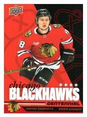 2025-26 Upper Deck Centennial Chicago Blackhawks 2 Connor Bedard