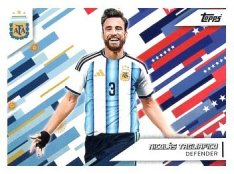 fotbalová kartička 2025-26 Topps Team Set Argentina Toast the Host 32 Nicolás Tagliafico