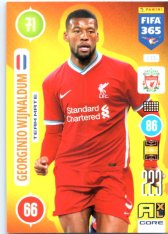 fotbalová karta Panini Adrenalyn XL FIFA 365 2021 Team Mate 132 Georgino Wijnaldum Liverpool FC
