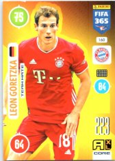 fotbalová karta Panini Adrenalyn XL FIFA 365 2021 Team Mate 160 Leon Goretzka FC Bayern Munchen
