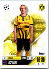 fotbalová kartička 2024-25 Topps Match Attax UEFA Club Competitions 187 Julian Brandt (Borussia Dortmund)