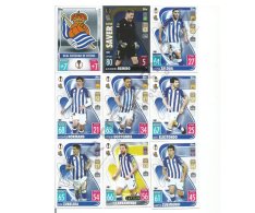 Týmový set 2021-22 Topps Match Attax UEFA Champions League Real Sociedad
