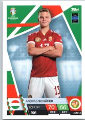 fotbalová karta Topps Match Attax EURO 2024 HUN14 András Schäfer (Hungary)