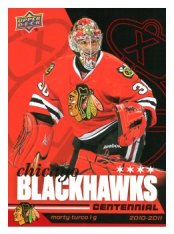2025-26 Upper Deck Centennial Chicago Blackhawks 93 Marty Turco