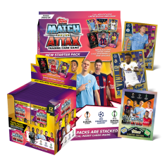2023-24 Topps Match Attax UEFA Champions League Starter Set ( Box + Starter)