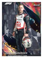 2024 Topps Finest F1 Red/Black Vapor Refractors – /15 - 116 Kevin Magnussen – MoneyGram Haas F1 Team