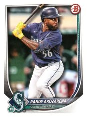 Baseballová karta 2025 Bowman 19 Randy Arozarena, Seattle Mariners