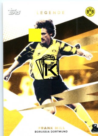 Fotbalová kartička 2021-22 Topps Borrusia Dortmund Legend Frank Mill
