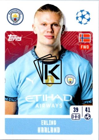 ハーランド/Erling Haaland】2022-23 Topps UEFA Club