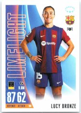 2023-24 Topps Match Attax EXTRA UEFA Club Competition UWCL Limelight 160 Lucy Bronze FC Barcelona