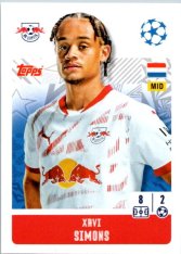 2024-25 Topps Champions League 316 Xavi Simons (RB Leipzig)