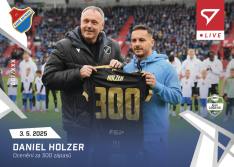 fotbalová kartička 2024-25 SportZoo Chance Liga Live L-55 Daniel Holzer Baník Ostrava