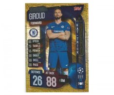 Fotbalová kartička 2019-2020 Topps Match Attax Champions League  Olivier Giroud Hattrick Hero HH 5