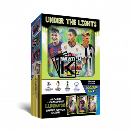 2023-24 Topps Match Attax EXTRA UEFA Club Competition Mini Tin Illuminators