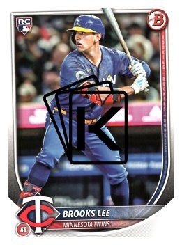 Baseballová karta 2025 Bowman 72 Brooks Lee, Minnesota Twins RC