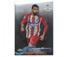 Fotbalová kartička Topps Chrome 2017-18 Champions League 81 Diego Costa – Club Atlético De Madrid