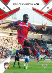 Fotbalová kartička 2024-25 SportZoo Chance Liga Serie 2 FC Viktoria Plzeň 231 PRINCE K. ADU