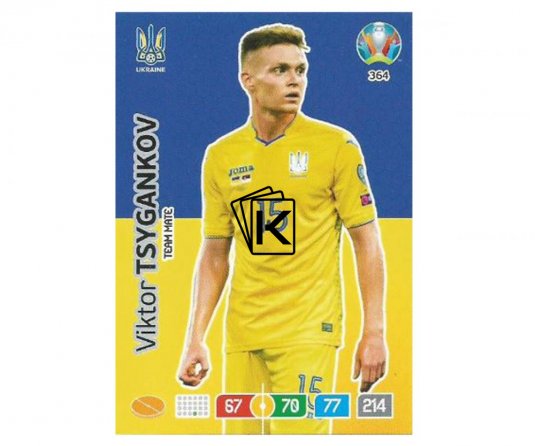 Panini Adrenalyn XL UEFA EURO 2020 Team mate 364 Viktor Tsygankov Ukraine