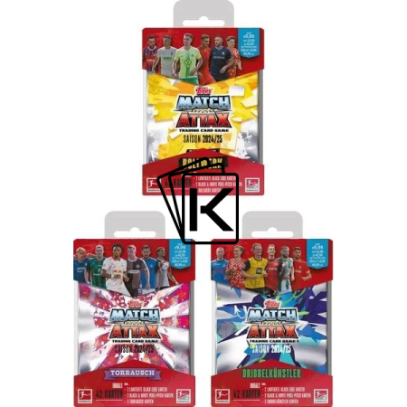 2024-25 Topps Match Attax Bundesliga Set ( 3x mini tin)