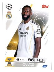 fotbalová kartička 2025-26 Topps Match Attax UCC 120 Antonio Rüdiger (Real Madrid CF)
