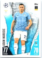Fotbalová kartička 2023-24 Topps Match Attax UEFA Club Competitions 327 Adam Marusic SS Lazio