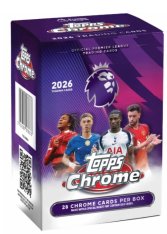 2025-26 Topps Chrome Premier League Blaster Box