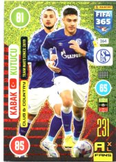fotbalová karta Panini Adrenalyn XL FIFA 365 2021 Club & Country 264 Ozan Kabak Ahmed Kutucu FC Schalke 04