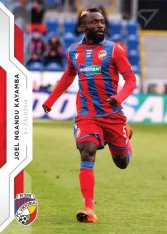 fotbalová kartička SportZoo 2020-21 Fortuna Liga Serie 2 řadová karta 284 Joel Ngandu Kayamba FC Viktoria Plzeň