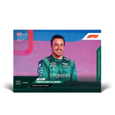 kartička Formule 1 Topps Now 2023 2 Fernando Alonso Aston Martin /1213
