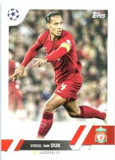 Fotbalová kartička 2022-23 Topps UEFA Club Competitions 130 Virgil van Dijk - Liverpool FC