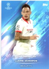 fotbalová kartička 2021 Topps O Jogo Bonito South American Stars Lucas Ocampos Sevilla FC