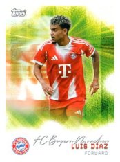 fotbalová kartička 2025-26 Topps Team set FC Bayern Munchen Pitch Pursuits PP-4 Luis Díaz
