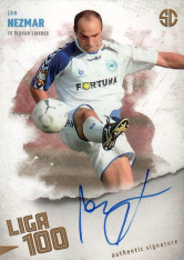 podepsaná karta 2025 Supr Cards Liga 100 NE-JA Jan Nemar FC Slovan Liberec gold /12