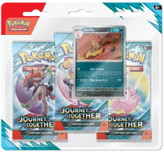 Pokémon Journey Together 3 Pack Blister - Scrafty