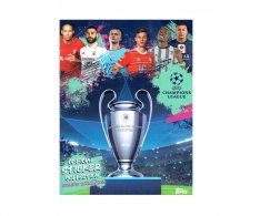2022-23 Topps UEFA Champions League Album na samolepky + balíček zdarma