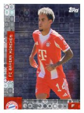 fotbalová kartička 2025-26 Topps Team set FC Bayern Munchen FT-17 Luis Díaz Halo