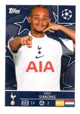 2025-26 Topps Champions League  Tottenham Hotspur 446 Xavi Simons