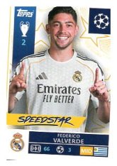 2025-26 Topps Champions League Real Madrid C.F. 391 Federico Valverde