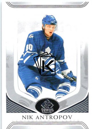 Hokejová karta 2020-21 Upper Deck SP Legends Signature Edition 192 Nik Antropov - Toronto Maple Leafs