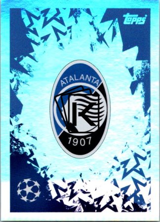 2024-25 Topps Champions League 76 Club Badge (Atalanta BC