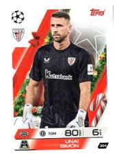 fotbalová kartička 2025-26 Topps Match Attax UCC Winter Collection Athletic Club 304 Unai Simón