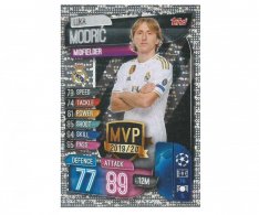 Fotbalová kartička 2019-2020  Topps Champions League Match Attax -  MVP Luka Modric Real Madrid CF