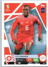 fotbalová karta Topps Match Attax EURO 2024 SUI7 Denis Zakaria (Switzerland)